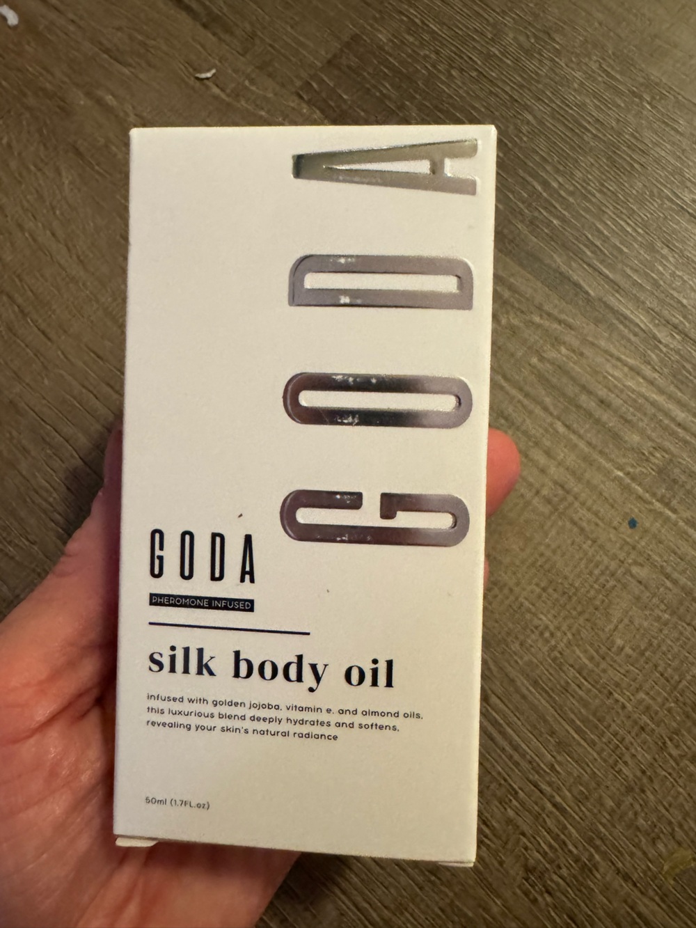 Silk Body Oil - White Packaging